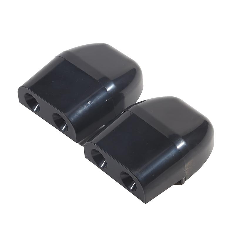 2 шт. Черный автомобильный свисток для отпугивания животных, крепление на решетку, оповещение о оленей, звуковые гаджеты для авто и мотоциклов