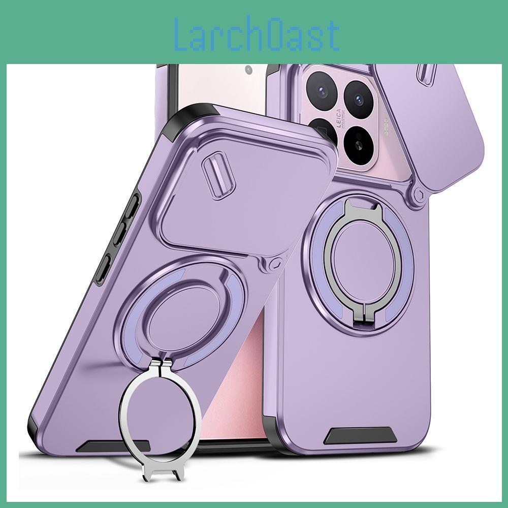 Rotating Stand Ring Keysion 360° Phone Case For Xiaomi 17t 17t Pro 5g Slide Camera Protection Magnetic Shockproof Back Cover