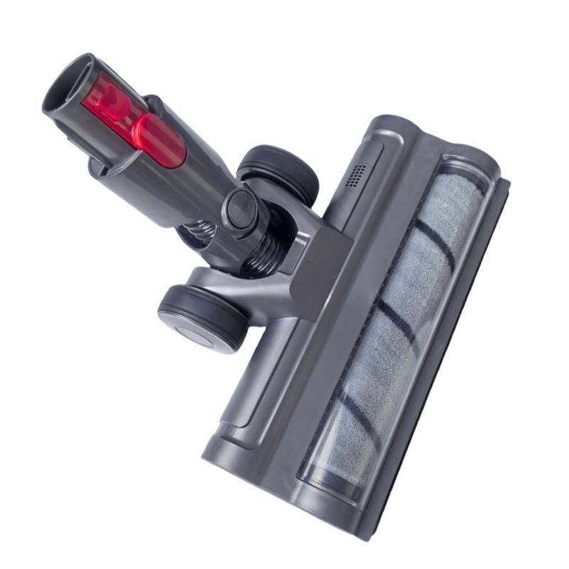 Для пылесоса Dyson V7 V8 V10 V11 V15 насадка с мягким валиком и светодиодной подсветкой для деревянного пола