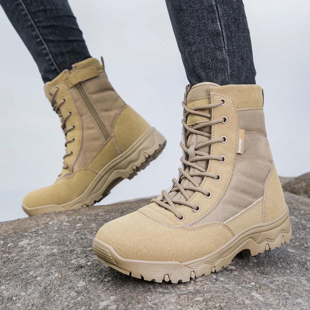 Новые мужские кроссовки для уличных боевых тренировок, высокие, противоскользящие, для альпинизма, путешествий, отдыха, бега. Для мужчин