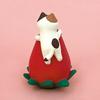Decore Kitten and Jumbo Strawberry, Approx. 46 X 46 X 65mm (ZCB-90895)