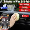 Dustproof Car Plastic Restorer Back To Black Gloss Coating Agent  Interior Leather & Panel