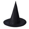 1Pcs Adult Womens Black Witch Hat For Halloween Costume Accessory