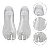 1 Pair Plastic Feet Foot Model Shoes Socks Stretcher Sandal Support Shaper