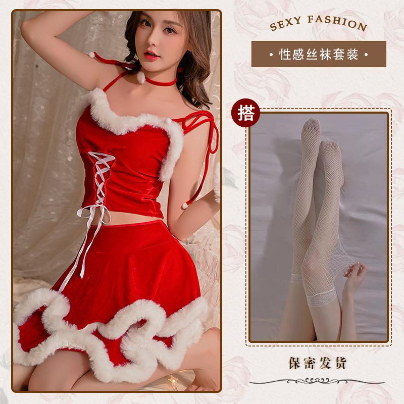 Рождественский костюм Sense Bunny Bunny Uniform Pure Desire Новогодний красный плащ-накидка