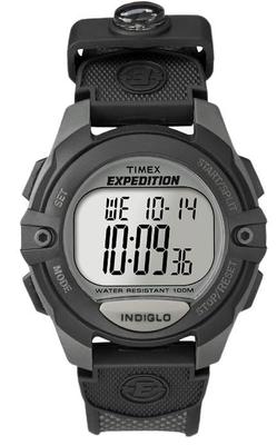 Часы Timex Expedition T40941 кварцевые 10 ATM водонепроницаемые пластиковые черные циферблаты из смолы [TIMEX] мужские [Товар]
