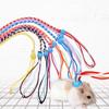 Adjustable Pet Cage Leash 1.4m Rabbit Collar Leash High Quality Walking Leash Rat Mouse Hamster