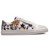Converse One Star Цветочные Унисекс Низкие Кеды Текстильный Верх Повседневные Противоскользящие Износостойкие Серый Оранжевый 172933C
