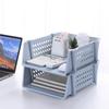 Полка для файлов Штабелируемый стабильный легкий органайзер для бумажных файлов формата А4 Пластиковая стойка Лоток для документов для домашнего офиса Настольный лоток для файлов