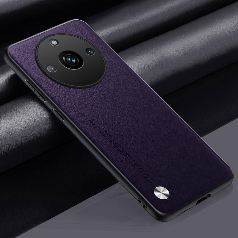 Роскошный чехол из искусственной кожи для Realme 11 Pro Plus 5G, матовый силиконовый защитный чехол для телефона Realme 11 Pro Realme11 Coque