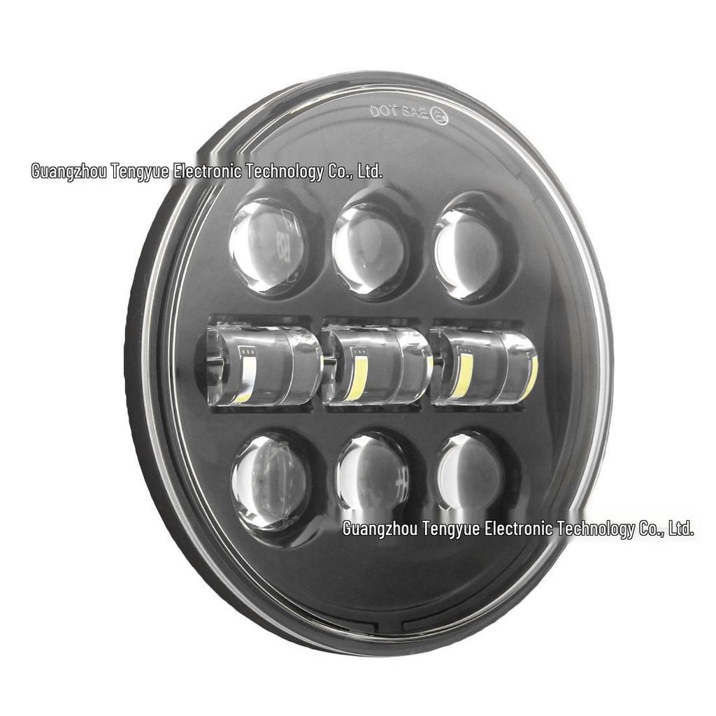 5.75" 45W Fog & Daytime Running Headlight for Harley Motorcycle