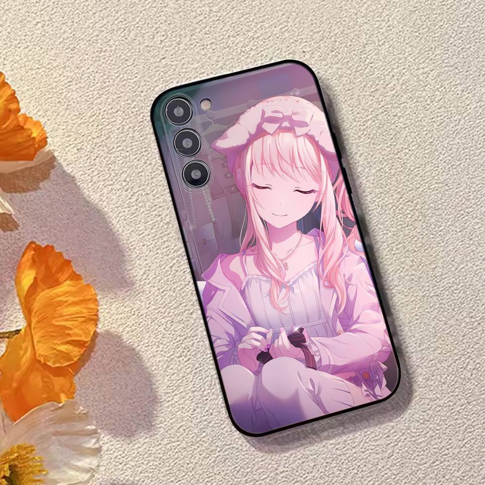 Project SEKAI Игра Акияма М-Мизуки Чехол для телефона Силиконовый Мягкий Для Samsung Galaxy A73,A72,A71,A70,A53,A52,A51