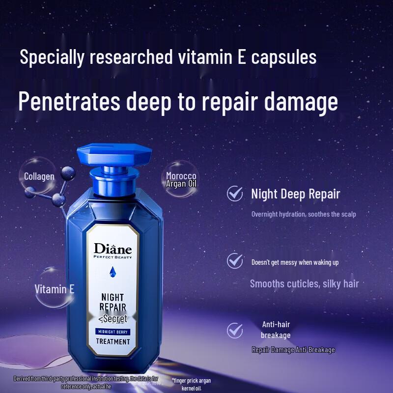 Набор ночного восстанавливающего шампуня и кондиционера Diane Beauté