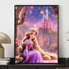 DIY Diamond Painting Lovely Princess Cross Stitch Kit Mosaic Art Diamond Painting Full Circle Diamond Home Decoration