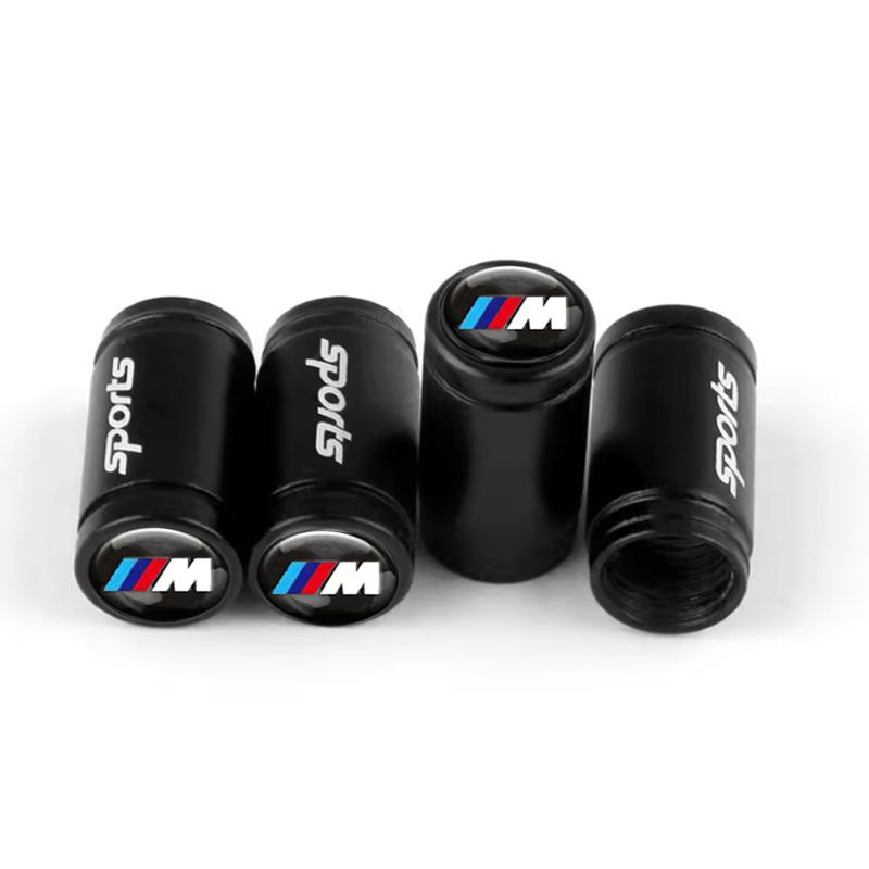 4 шт. Автомобильный стайлинг Колпачки клапанов шин для дисков Cover Для BMW M Sports E36 E39 E46 E60 E90 E90 F10 F30 G20 G21 G30 G11 F15 X5 Аксессуары