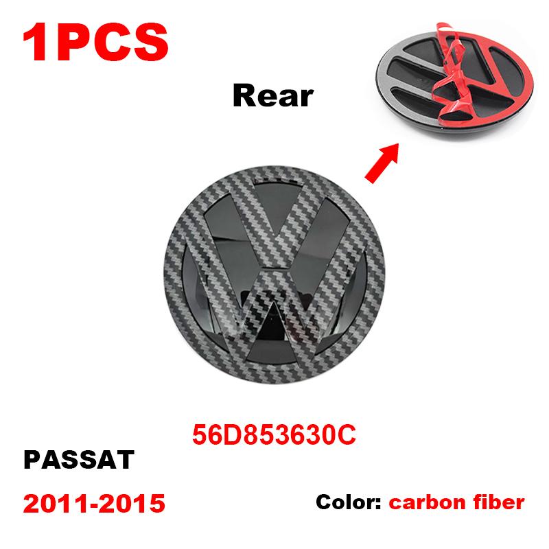 148mm 99.5mm ABS Emblem Car Front Hood Rear Boot Tailgate Bonnet Logo Sticker For Volkswagen PASSAT B6 B7 2011-2015 Accessories