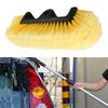 Car Wash Brush with Soft Bristles 10 Inch for RV Truck and Boat Cleaning