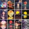 5d Diamond Painting Moon Landscape Kit Full Round Drill Diamond Art Embroidery Lake View Handicraft Wall Art