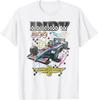 Indy 500 Indianapolis Motor Speedway 90-х Ретро Постер Футболка