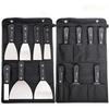 7 Piece Stainless Steel Putty Knife Set with Storage Bag