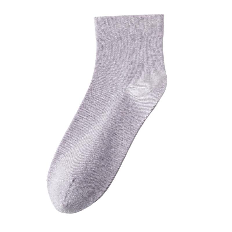 Loose-fitting Cotton Mid-calf Socks with Wide Cuffs That Do Not Constrict The Feet, Suitable for Spring and Autumn.