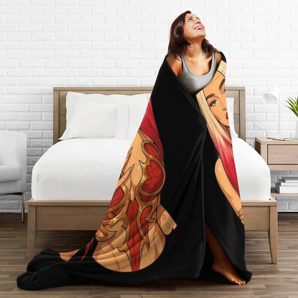 Warm Soft BlanketKids Adult Airplane Travel L-Lolas Indigos Cartoon Art Throw Blanket Flannel Bedspread For Home Decor Bed Cover