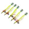 5 Pcs Fishing Artificial Squid Jigs Baits