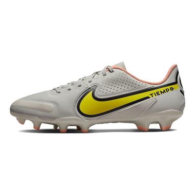 Кроссовки унисекс Tiempo Legend 9 Academy MG Phantom Yellow Strike кремового цвета Sunset-Glow DA1174-002