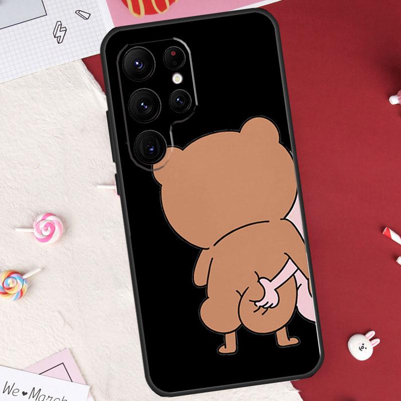 Забавный Чехол с Изображением Животных Собаки Кошки Тигра Пара Для Samsung Galaxy S24 FE S20 FE S21 S22 S23 S25 Ultra S9 S10 Plus S25 FE Защитный Чехол