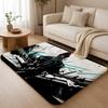 Game B-Bendy and the Ink M-Machine Floor Mat Machine Washable Soft Flannel Area Rug, Non-Slip Absorbent Floor Mat