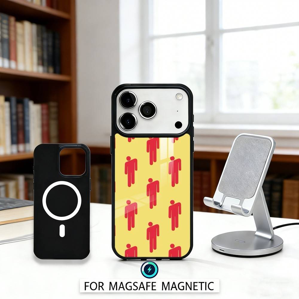 1PC Fashion Hit Me Phone Case For iPhone 17,16,15,14,13,12,Pro,Max For Magsafe Magnetic Wireless Charging