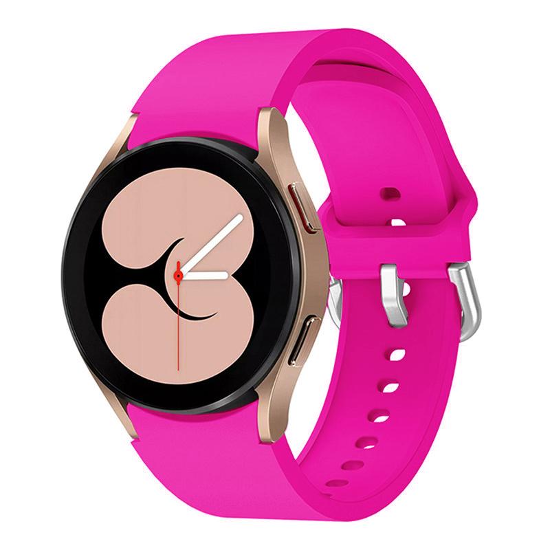 Silicone band For Samsung Galaxy Watch 7/6/5/4 44mm 40mm Bracelet correa Galaxy Watch6 classic 5 pro 45mm 47mm 20mm watch Straps
