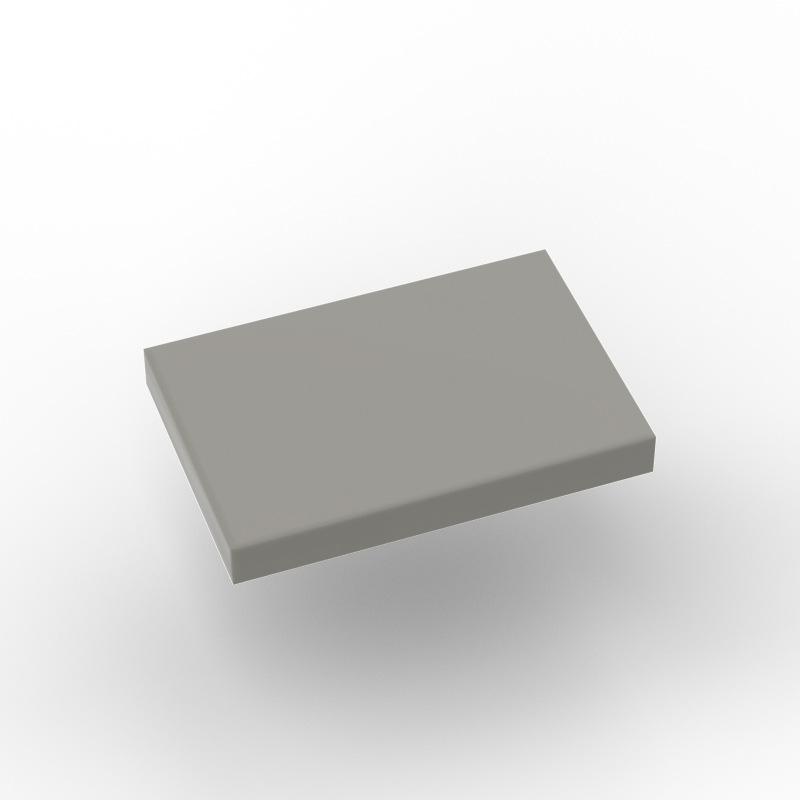 300 деталей, набор строительных блоков MOC, плоские плитки 2x3 с пазами, конструктор для самостоятельной сборки, совместимый с Bricklink 26603, пригодный для переделки.