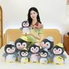Satchel Penguin Squad Plush Toy Cute Hat Penguin Doll Doll Children Sleeping Pillow
