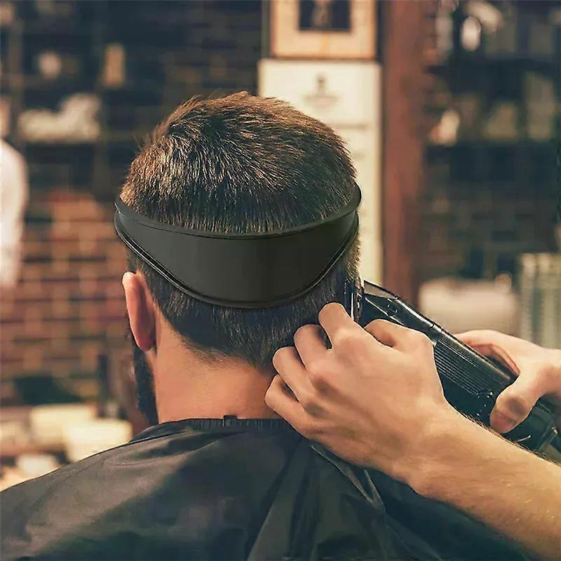 WHYY-Curved Silicone Haircut Band Haircut Curved Band Silicone Haircut Tape Shaving Stencil For DIY Home Haircuts Hair