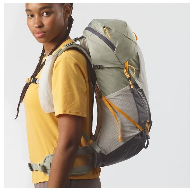 Рюкзак Salomon Aerotrek 28 seagrass/silver cloud/nine iron (Damen) (LC2467500)