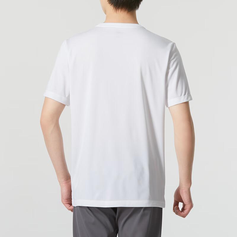 Puma Футболка с коротким рукавом и круглым вырезом, мужская, белая, с принтом логотипа 685638-02