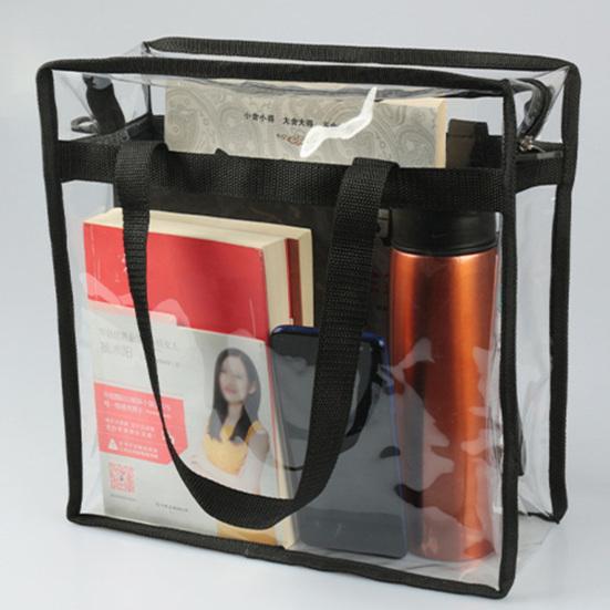 Женская сумка Большая вместимость Водонепроницаемая Прозрачная Портативная Дорожная Прозрачная Сумка Через Плечо Повседневная Жизнь