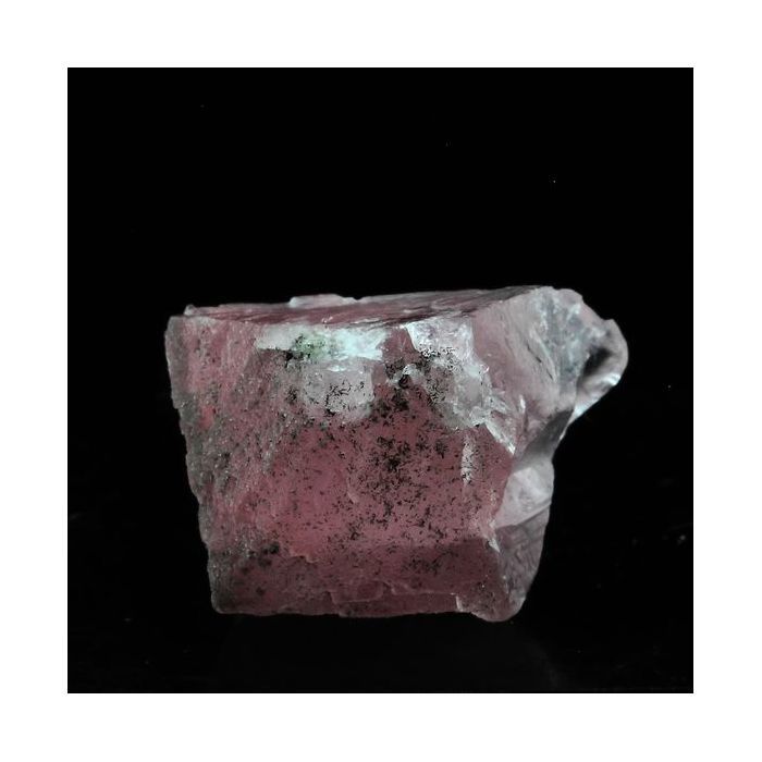 Pierres et Minéraux. Fluorite Rose. 29.0 ct. Massif du Mont-Blanc, France..