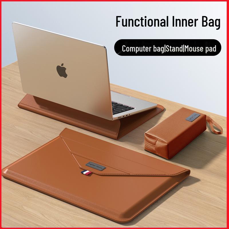 Чехол для MacBook: Ультратонкий кожаный защитный чехол и подставка для ноутбуков