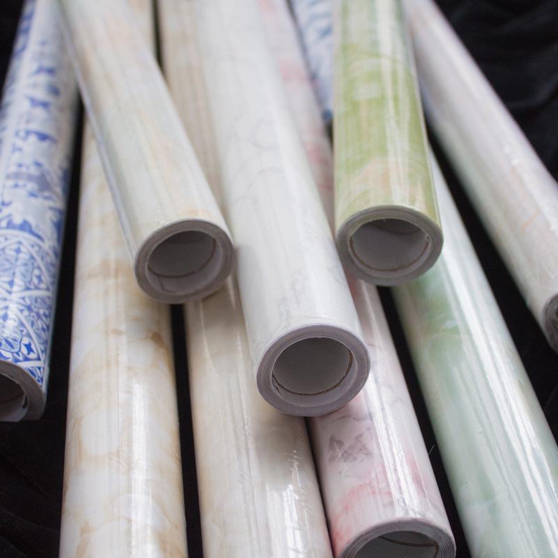 Водонепроницаемая ПВХ Мраморная Кухонная Пленка - Маслостойкая Самоклеящаяся Защитная Пленка для Плитки, Варочных Панелей, Столов и Шкафов