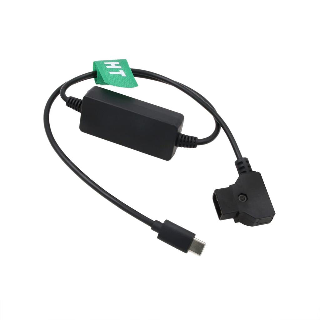 Кабель питания USB 5V 2A 60см HangTon для Blackmagic Micro HDMI, Sound Devices и кинематографического беспроводного передатчика, конвертер D-Tap в Type-C, MixPreII,