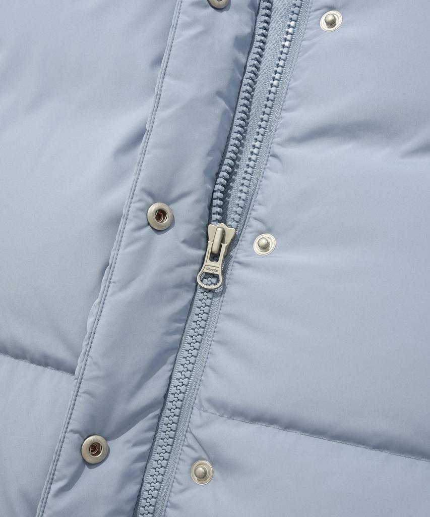 COVERNAT [Covernat X Wrangler] Высокий воротник Коллекция-коллаборация Утиный пух Небесно-голубой