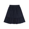 Moa Breeze Tiered Skirt (Navy)