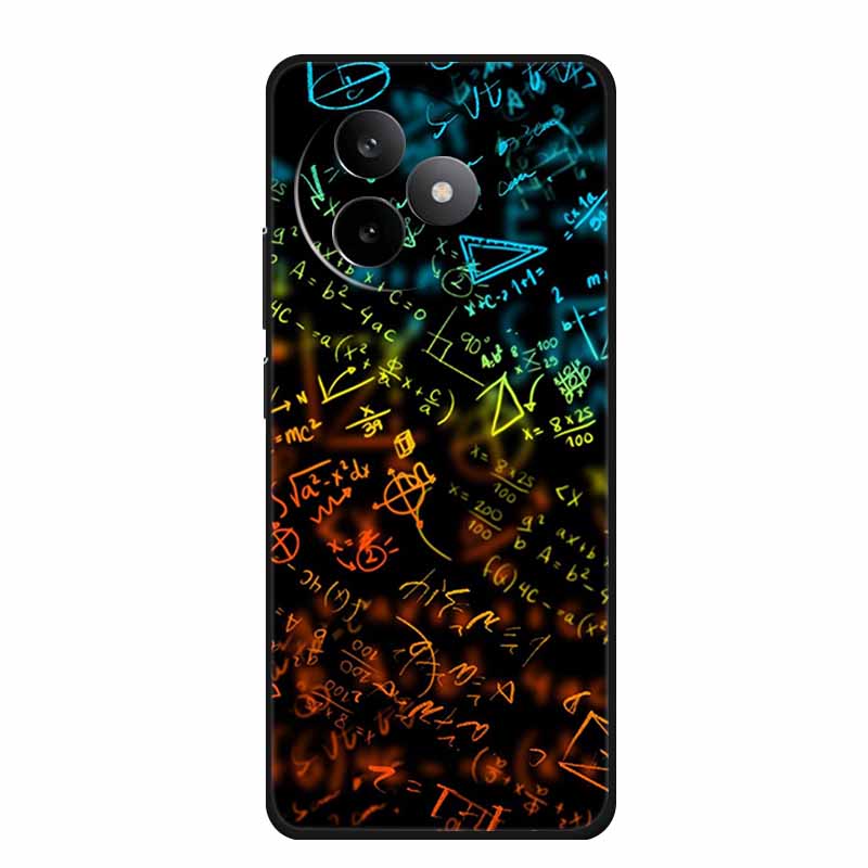 Чехол для телефона Xiaomi Redmi K80 Ultra Чехол Мягкий Черный Силикон Мультяшный Кот ТПУ Funda Для Redmi K 80 Ultra Чехол Coque 6.83" Корпус