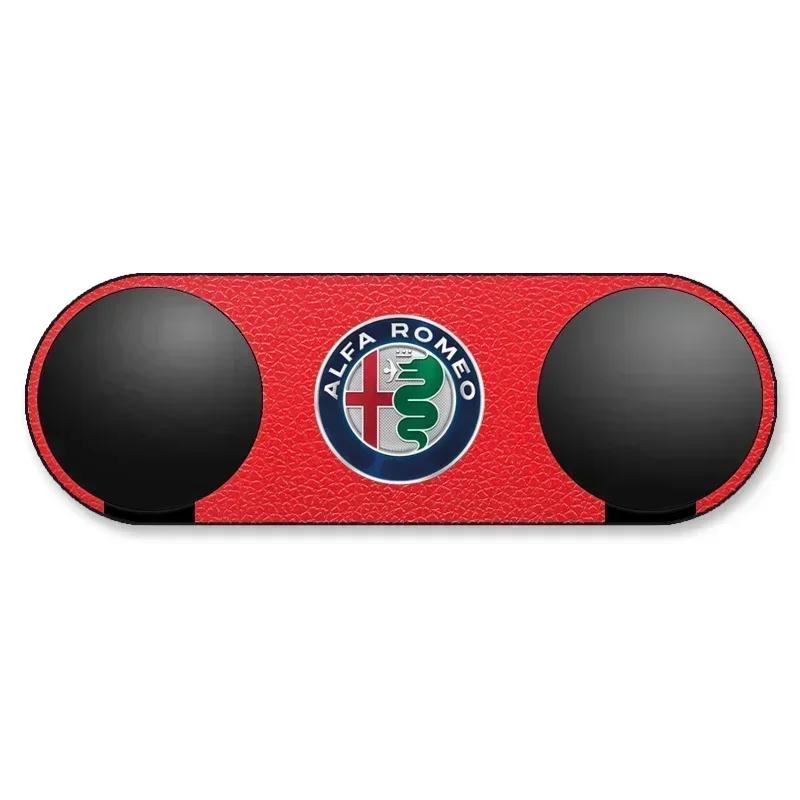 For Alfa Romeo 108 Car Sticker For Alfa Romeo 159 147 Car Double Hooks Organizer Alloy Hook Hanging Storage For Alfa Romeo 156 159 147 4C 8C 166 Gi
