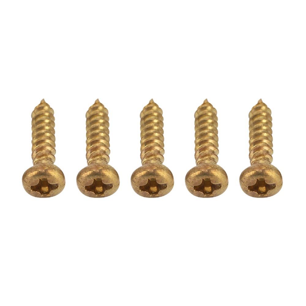 100PCS Metal Guitar Tuning Pegs Golden Color Machine Head Screws For Electric Guitar