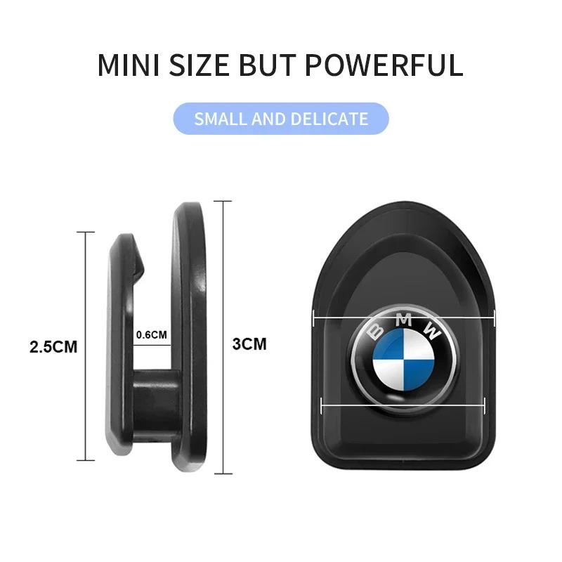 1/2/4pcs Car Styling Self Adhesive Mini Storage Hooks Accessories For BMW X1 X2 X3 X5 X4 X6 X7 G30 G20 G32 G11 G12 F40 F30 F20
