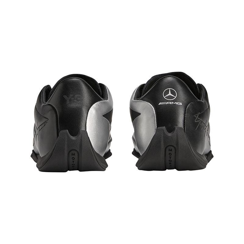 Y-3 X Mercedes Lifestyle Повседневная обувь Мужские кроссовки Черный Серебристый 55-KK1824