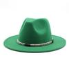 Шерстяной цилиндр, Теплая фетровая шляпа с широкими полями, Плетеная веревка, Ретро универсальная джазовая шляпа, Имитация шерсти